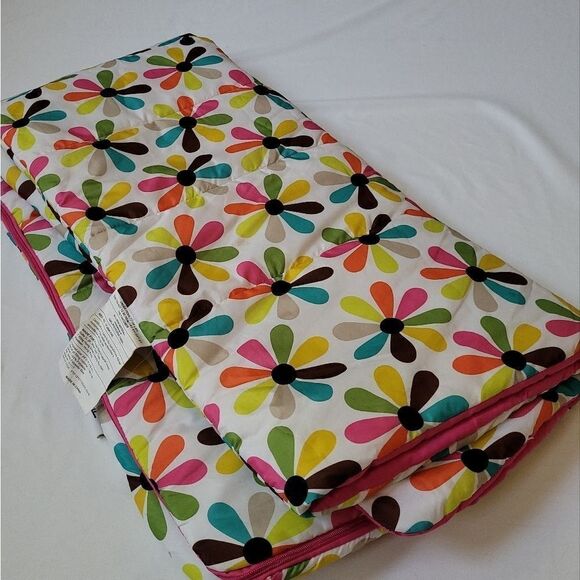 FRENCH BULL girls floral sleeping bag slumber sleep over snuggle camping blanket - Picture 2 of 5